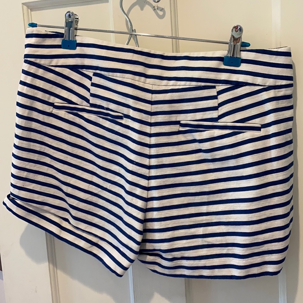 J. Crew striped women’s shorts.